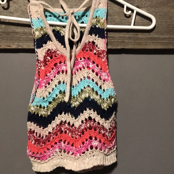 Hollister knit crochet tank top - Picture 2 of 7